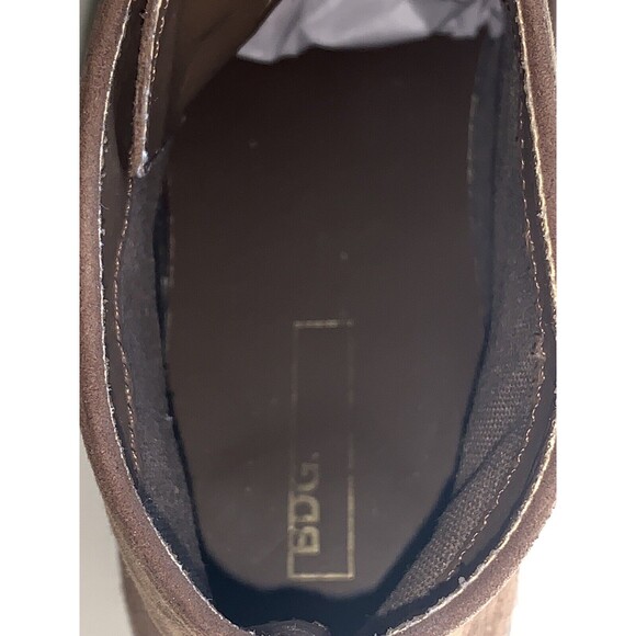 BDG WOMENS BROWN CASUAL OXFORD LACE UP SUEDE ANKLE LACE UP DRESS BOOT SIZE 8.0 - Picture 15 of 15